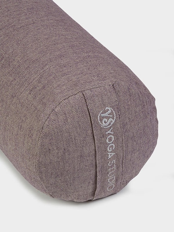 Yoga Studio Organic Buckwheat Two Toned Meditation Bolster Cushion