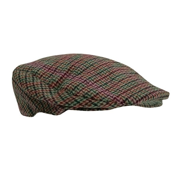 Universal Textiles Mens Tweed Wool Blend Flat Cap - Design 2