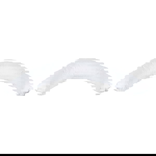 HOMESCAPES U Shaped Comfort Pregnancy Pillow Goose Feather and Down