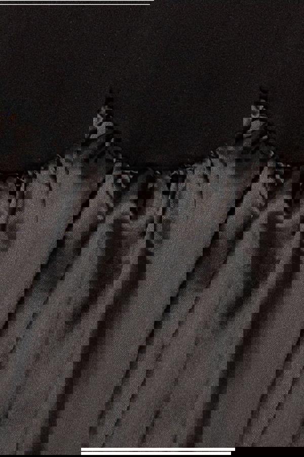 Corset Boobtube Babydoll Mini Dress - Black DR4771