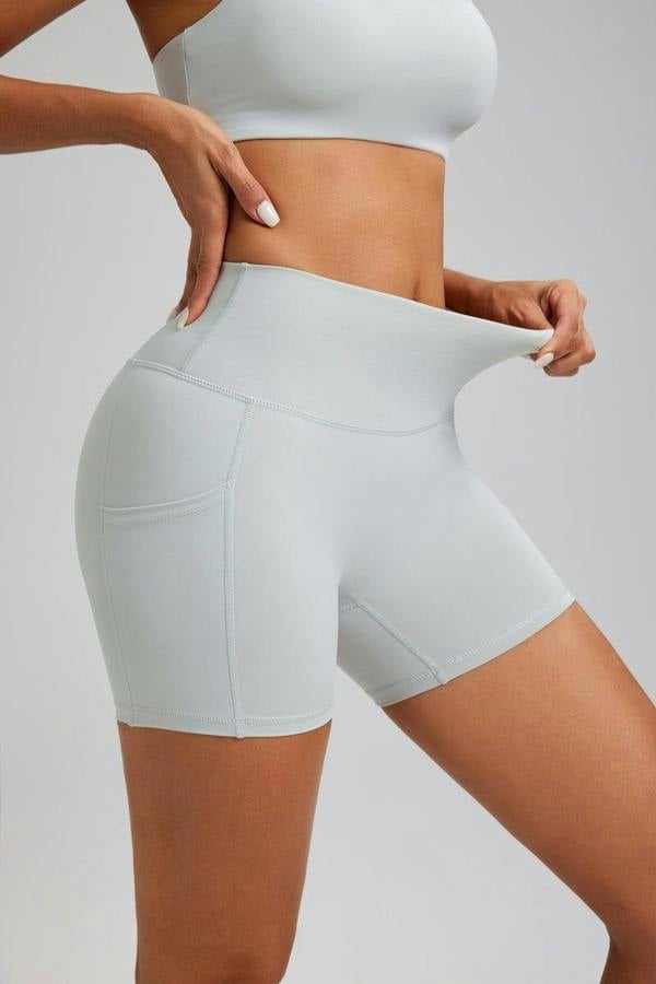 Anniou Pocket Yoga Shorts