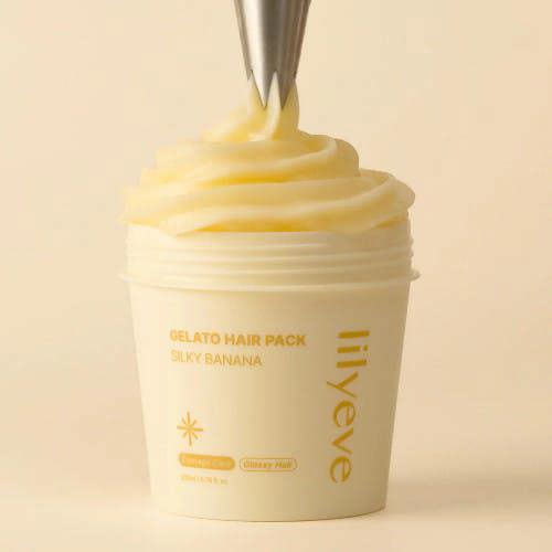 LILYEVE Gelato Hair Pack #Silky Banana 200ml