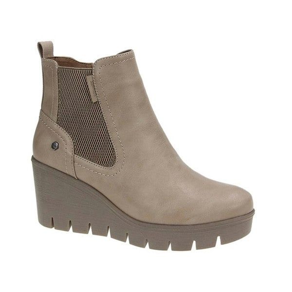 Cipriata Womens/Ladies Annina Ankle Boots - Light Taupe