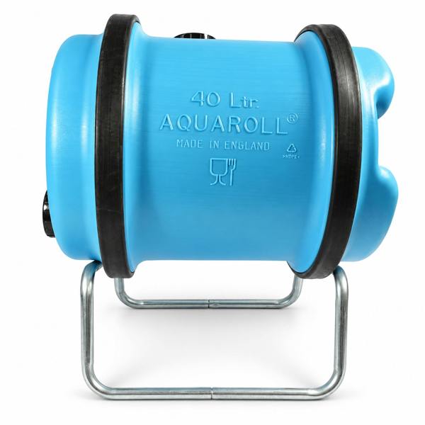 Aquaroll 40L Water Carrier Stand Metal Support for Caravan Camping