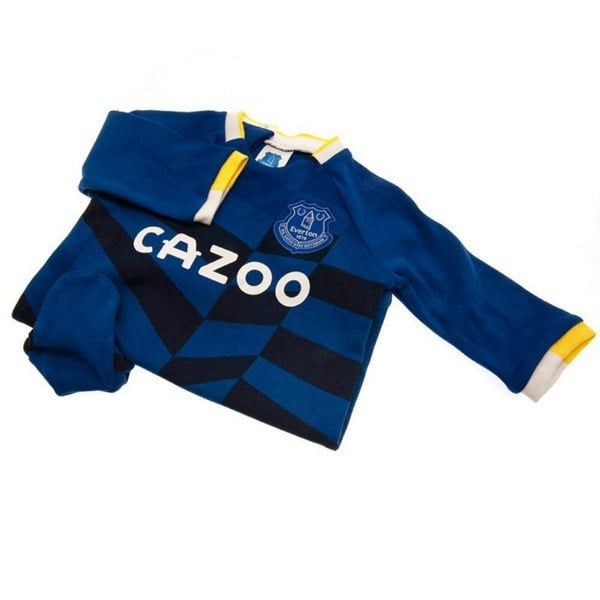 Everton FC Baby Crest Sleepsuit - Royal Blue/White