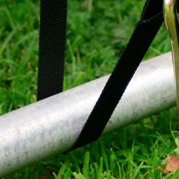 4pc Heavy Duty Trampoline Ground Anchor Set - Universal Turf Lawn Tie Down Pegs - LoopsDirect