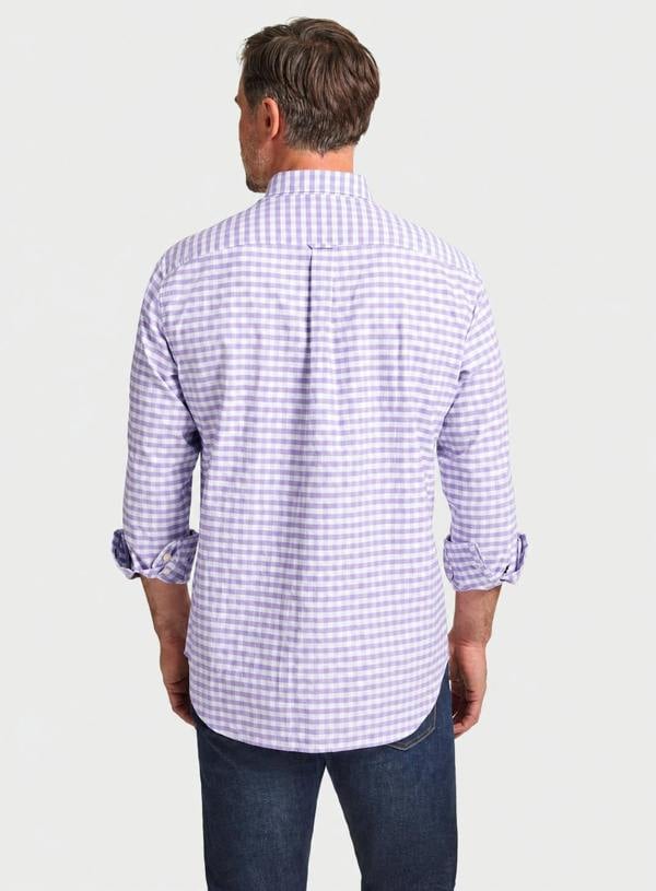 BD_Oxford_Purple_Check_Rear_Shot