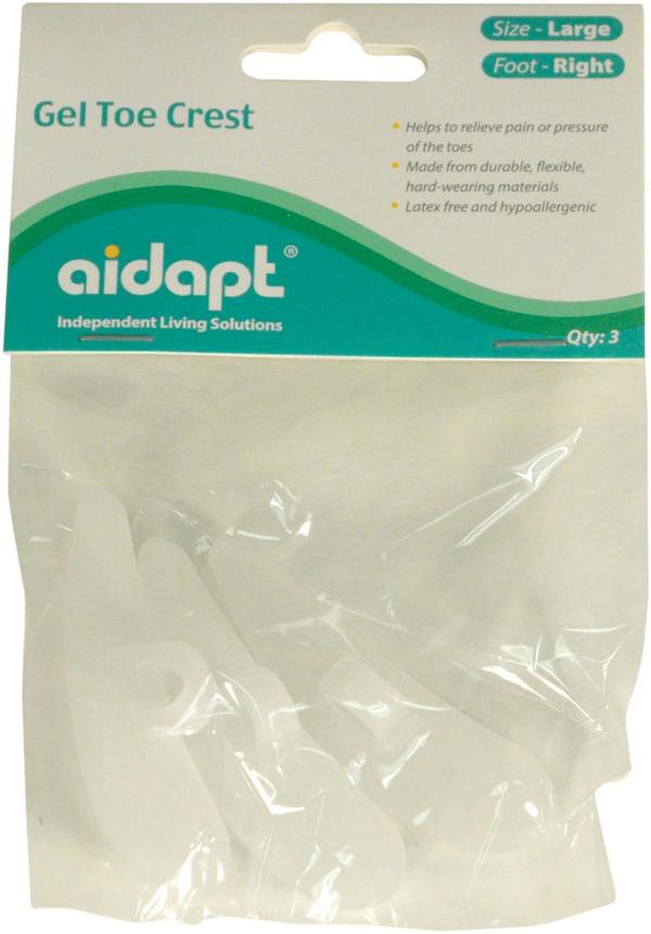 Aidapt Gel Toe Cushion Large Right