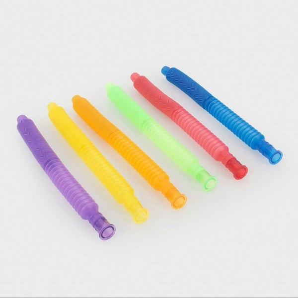 tickit Rainbow Flexi-Tubes - Pack of 6