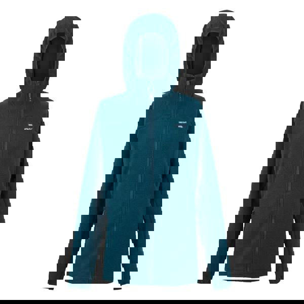 Regatta Womens/Ladies Elinn Hooded Fleece Jacket - Moroccan Blue