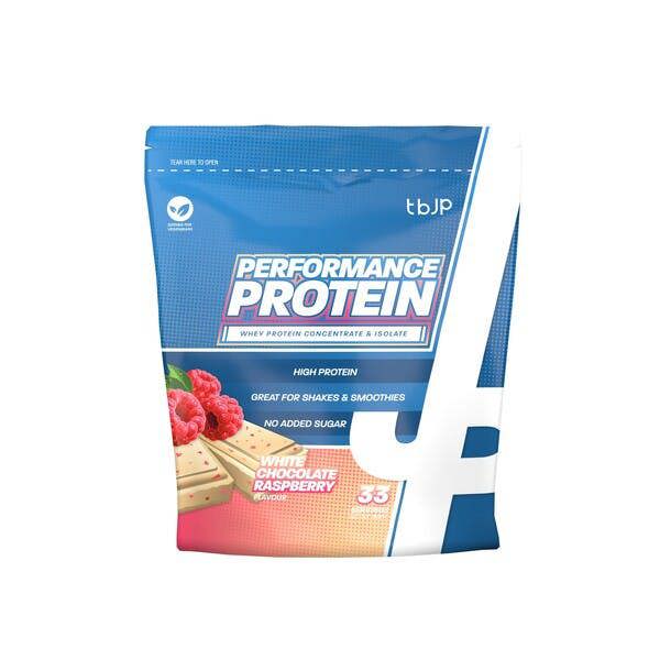 Trained by JP Performance Protein, White Chocolate Raspberry - 1000g