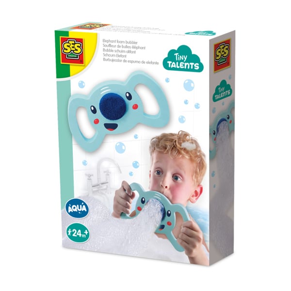 SES Creative Elephant foam bubbler in the bath