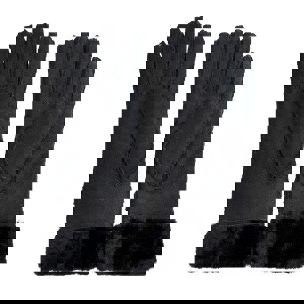 Infinity Leather Women’s Plush Cuff Suede Leather Gloves