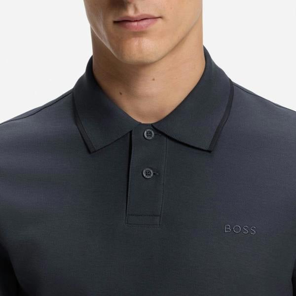 Boss Phoenix Micro Honeycomb Piqué Polo