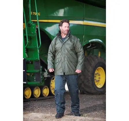 Flex Lined Waterproof Jacket - Hi-Vis Trousers