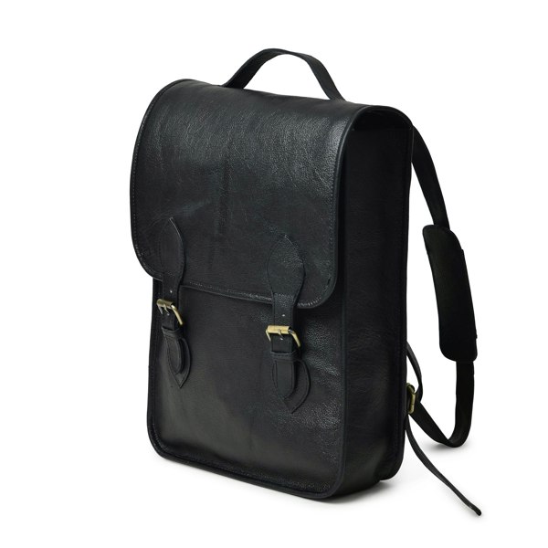 Penny Leather Backpack- Black - DÖTCH CLUB