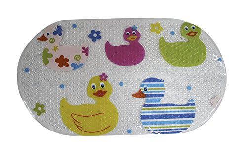 Blue Canyon New PVC Duck Design Clear Quackers Kids/Childs Bath Shower Non Slip Suction Mat