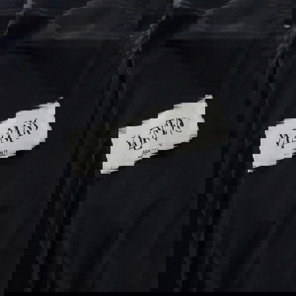 Valentino luxurious leather detailed duffle coat