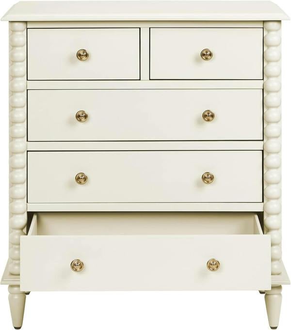 Statement Furniture Cromwell 2 over 3 Chest of Drawers with Bobbin Design