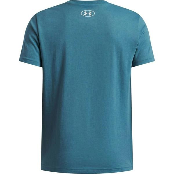 Under Armour Boys Logo Short-Sleeved T-Shirt - Blue - 
