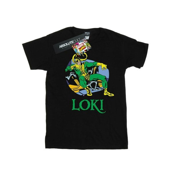 Marvel Mens Loki Throne T-Shirt - Black