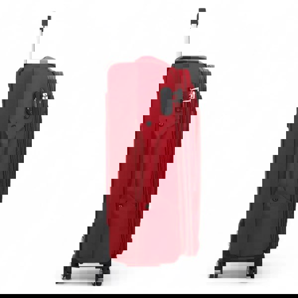 Infinity Luggage Lightweight Expandable Luggage Softshell 8 Weel Suitcase Set