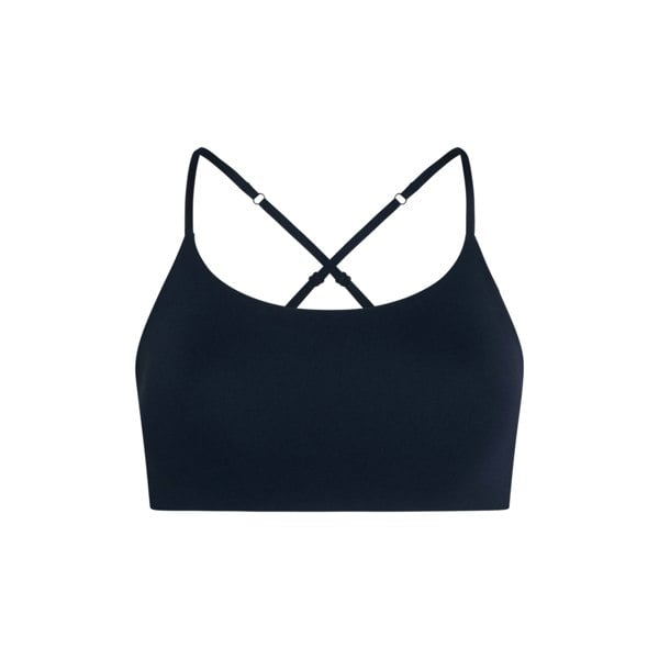 Girlfriend Collective Womens/Ladies Float Juliet Strappy Bra - Midnight