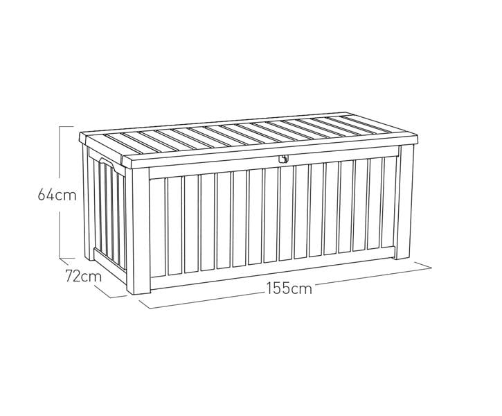Keter Rockwood XL Storage Box 625L