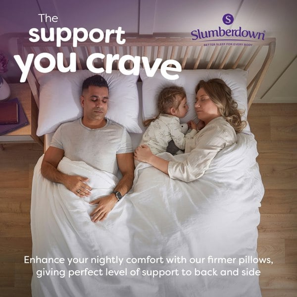 Slumberdown Comfy Cotton Firm Support Pillow