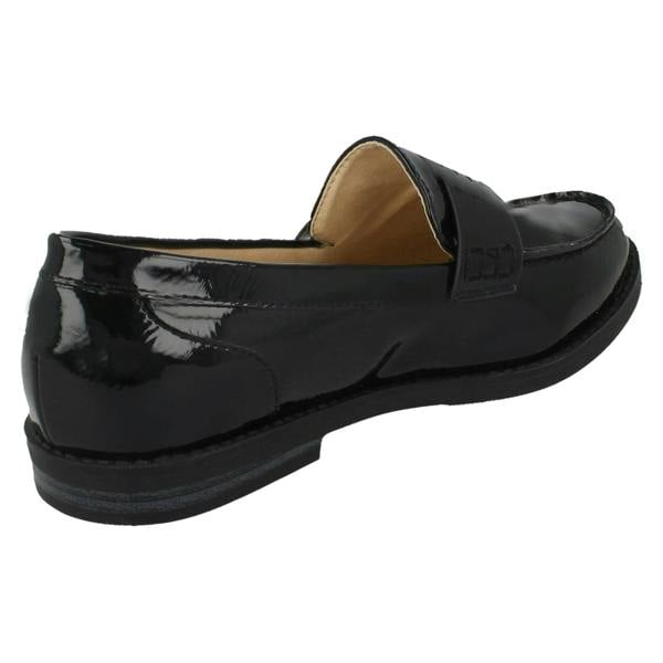 Spot On Ladies Spot On Loafer Shoes