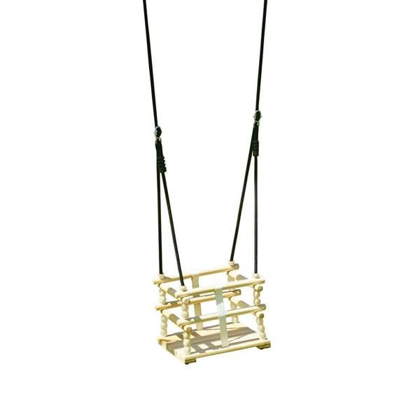 Soulet Ambre Infant & Child Double Wooden Swing Set