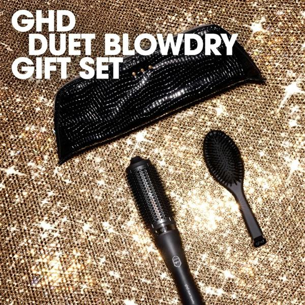GHD Duet Hair Dryer Brush Set