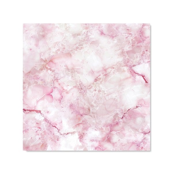 Warren Reed - Designer Pink And White Quartz Effect Kitchen Splashback