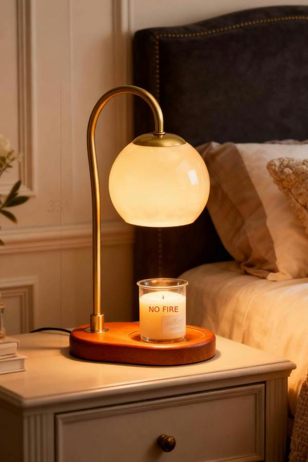 Living and Home Dimmable Candle Warmer Lamp