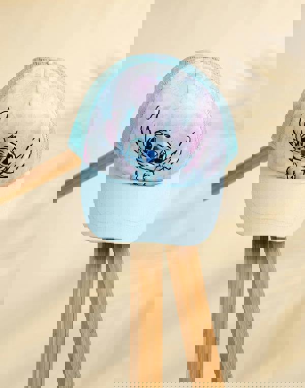 Disney Girls Blue Lilo & Stitch Adjustable Curved Peak Cap (One Size)