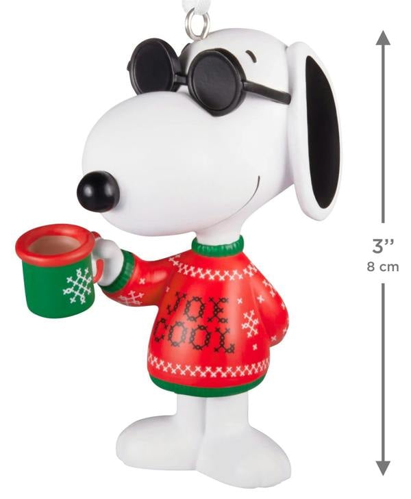 Peanuts - Snoopy Joe Cool Christmas Tree Ornament