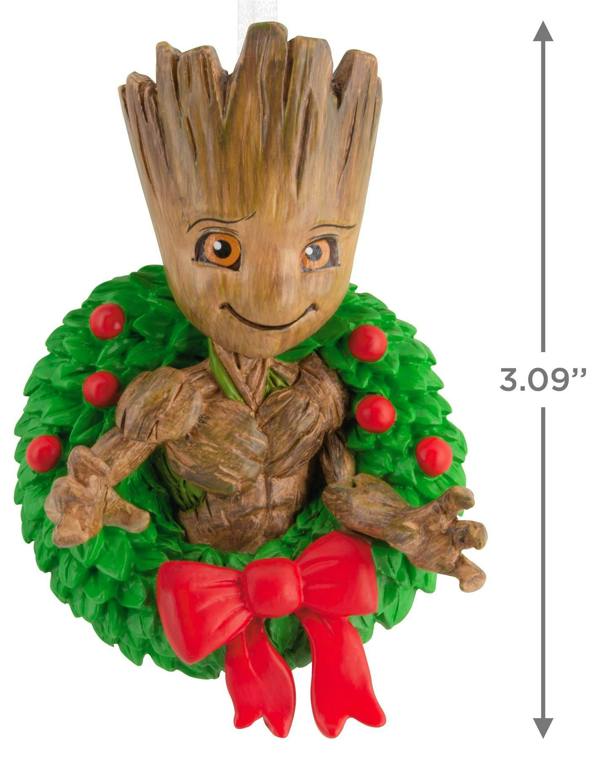 Marvel: Guardians of the Galaxy - Groot & Christmas Wreath Christmas Tree Ornament
