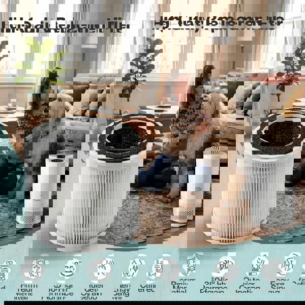 Spector Air Purifier Filter Core 3-in-1 HEPA High-Efficiency Activated Carbon