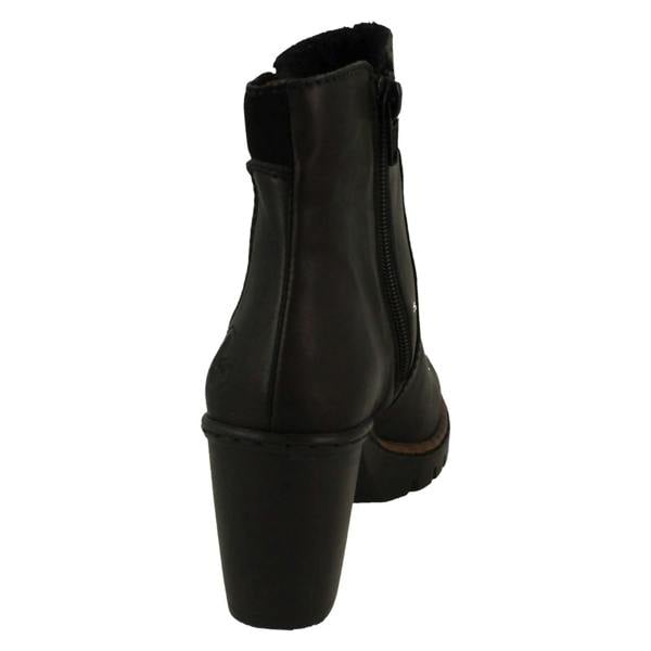 Rieker Ladies Rieker Heeled Ankle Boots Y2557
