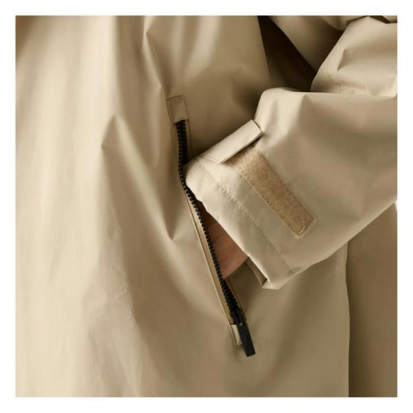 Regatta Unisex Adult Abstract Floral Waterproof Changing Robe - White Pepper - 