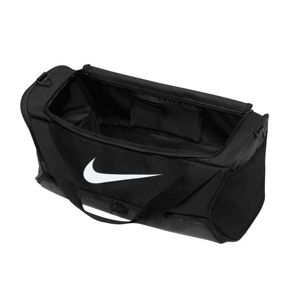 Nike Brasilia Swoosh Training 60L Duffle Bag - Black/White - 