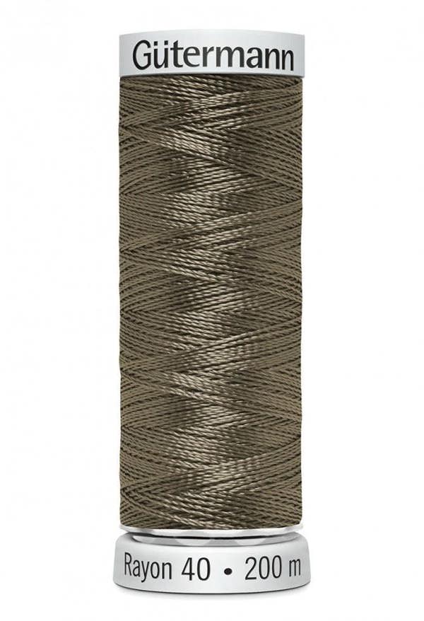 Gutermann No 40 Sulky Rayon Embroidery Thread 200m Rayon Thread Suitable For Embroidery