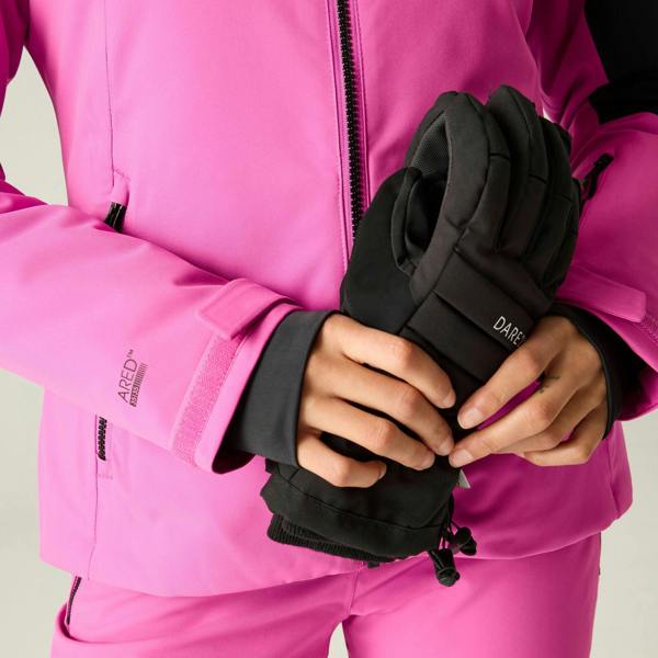 Dare 2B Womens/Ladies Flurry III Ski Jacket - Extreme Pink/Black - 