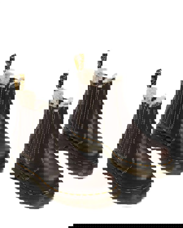 Dr. Martens 2976 Leonore II Chelsea Leather Women's Dark Brown Boots