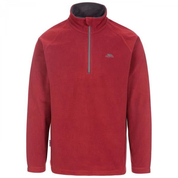 Trespass Mens Blackford Microfleece - Merlot