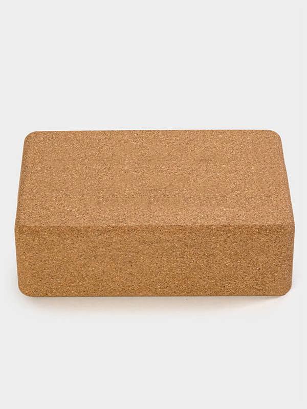 Yoga Studio Large Size Custom Cork Yoga Brick (Unbranded)