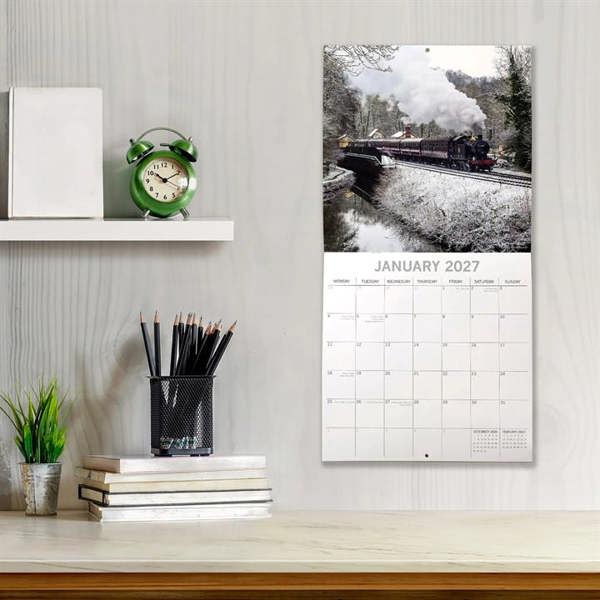 Staffordshire Calendar 2027, Wall Calendars, Month To View, Travel, Gift
