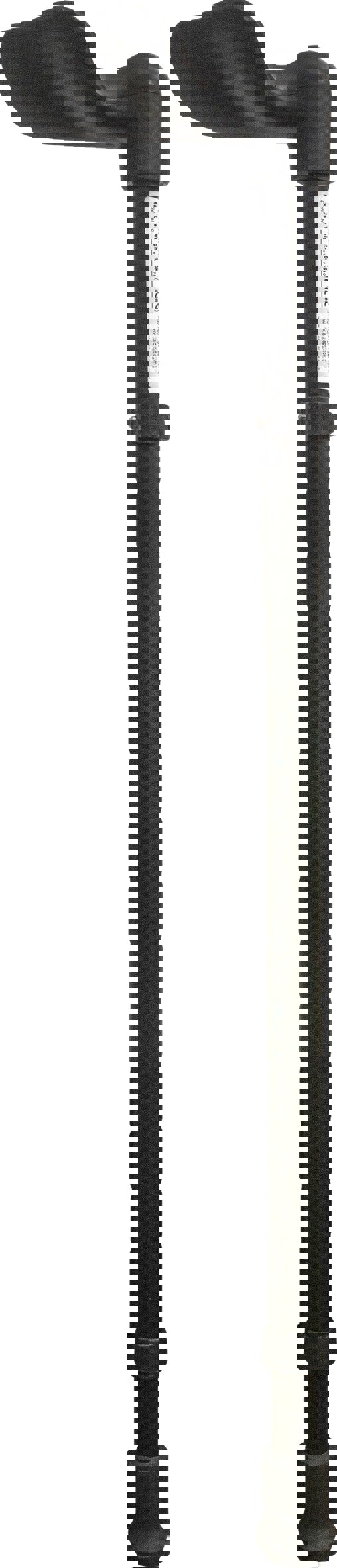 Aidapt Ergonomic Carbon Black Matt Walking Stick LH