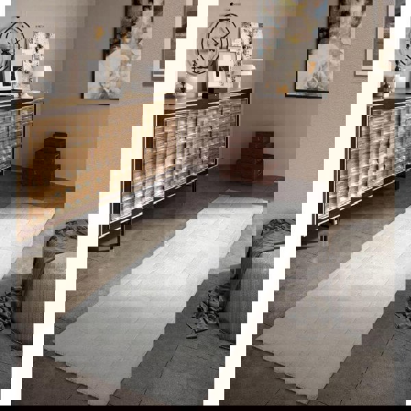 The Rugs Hand-Woven Abstract Design Wool Rug