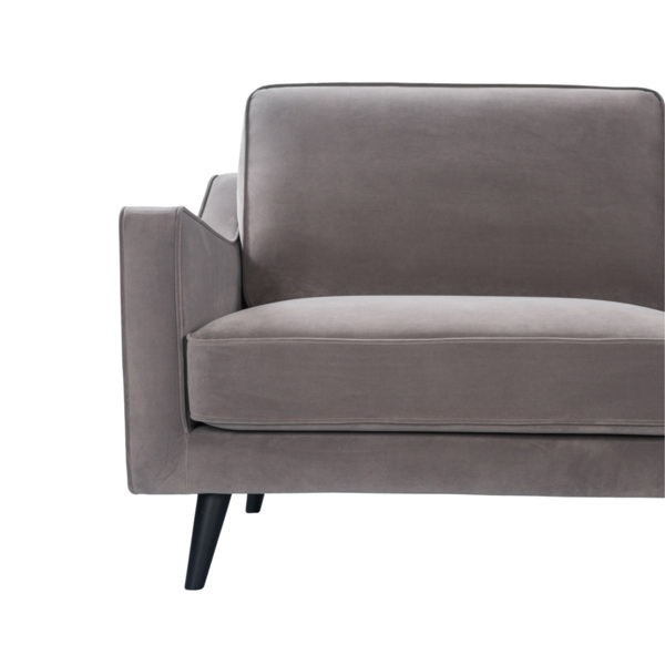 Daffy 2 Seat Sofa - Mink Velvet
